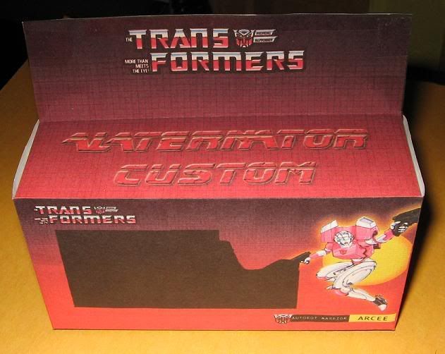 Minor/Repaint Custom Arcee Alternator TFW2005 The 2005 Boards